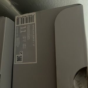 white air forces size 11